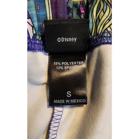 Disney Villains Stained Glass Leggings Size S Ursula Cruella - Picture 6 of 7